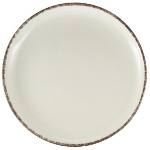 Coupe Plate - Terra Stoneware - Sereno - Grey - 27.5cm (10.75&quot;)