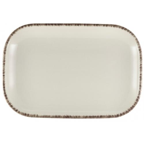 Plate - Rectangular - Terra Stoneware - Sereno - Grey - 29cm (11.4&quot;)