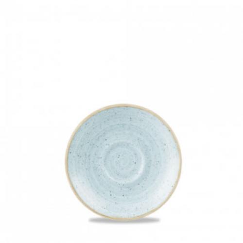 Espresso Saucer - Churchill&#39;s - Stonecast&#174; - Duck Egg Blue - 11.8cm (4.6&quot;)