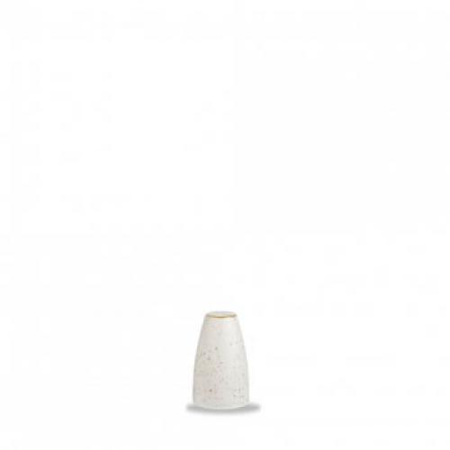 Churchill&#39;s - Stonecast&#174; - Pepper Shaker - Barley White - 7cm (2.75&quot;)