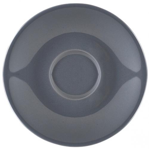 Saucer - Porcelain - Grey - 12cm (4.75&quot;)