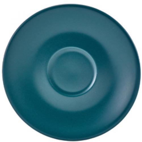 Saucer - Porcelain - Matt Teal - 12cm (4.75&quot;)