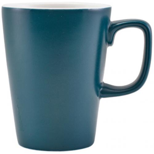 Latte Mug - Porcelain - Matt Teal - 34cl (12oz)
