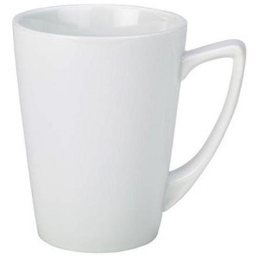 Angled Latte Mug - Porcelain - 35cl (12.25oz)