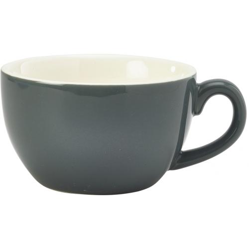 Beverage Cup - Bowl Shaped - Porcelain - Grey - 17.5cl (6oz)