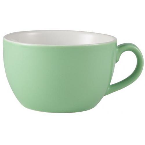 Beverage Cup - Bowl Shaped - Porcelain - Green - 25cl (8.75oz)