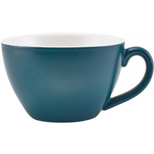 Beverage Cup - Bowl Shaped - Porcelain - Matt Teal - 34cl (12oz)