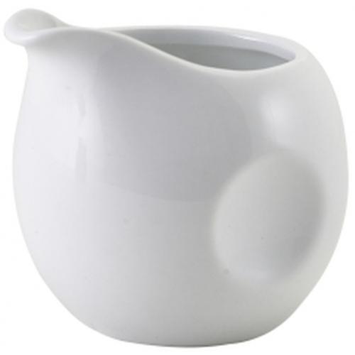Pinched Milk Jug - Porcelain - 8cl (2.8oz)