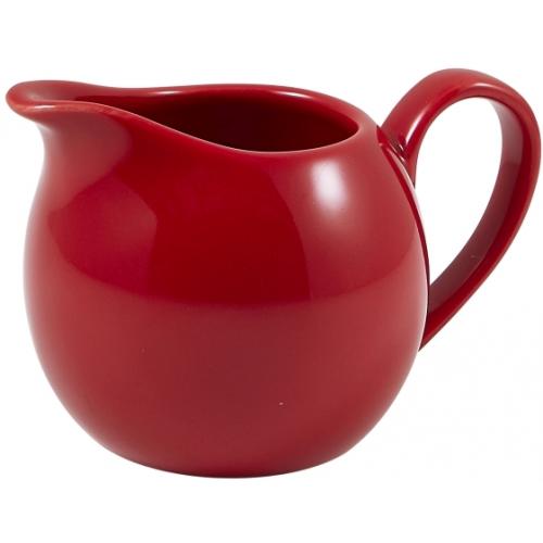 Milk Jug - Porcelain - Red - 14cl (5oz)