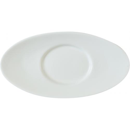 Saucer - For Gravy Boat - Porcelain - Orion - 20.5cm (8&quot;)