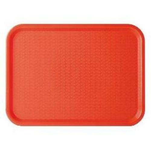 Serving Tray - Oblong - &#39;Caf&#233;&#174; - Red - 43cm (16&quot;)