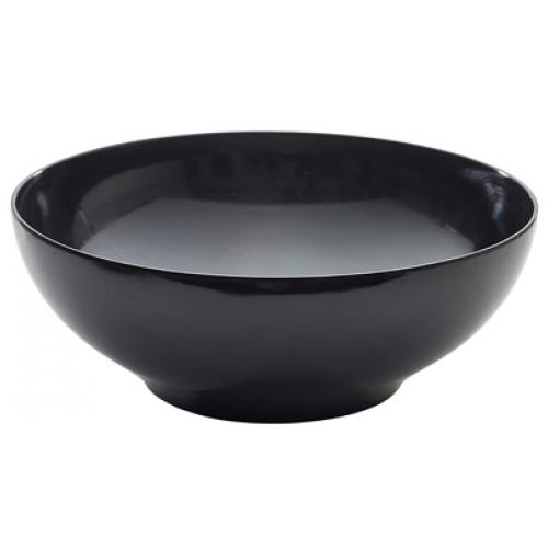 Buffet Bowl - Round - Melamine - Black - 8.6L (303oz)