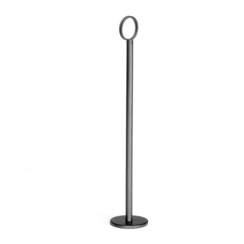 Table Number Stand - Flat Bottom - Black - 38cm (15&quot;)