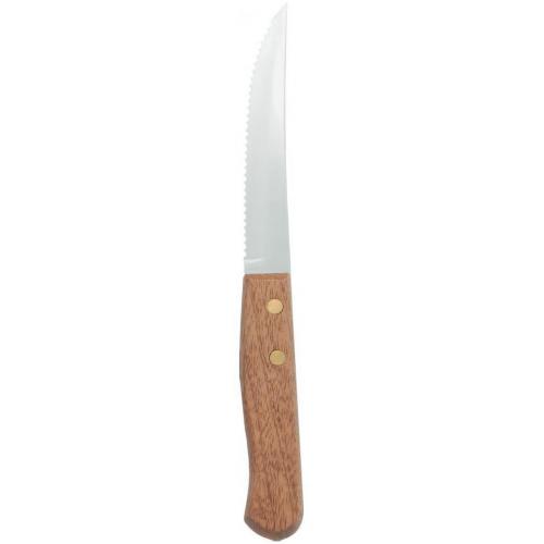 Steak Knife - Wooden Handle - Economy & Parish - 21.2cm (8.4&quot;)