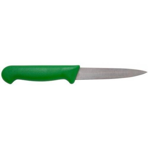Vegetable Paring Knife - Plain Edge - Green - 10cm (4&quot;)
