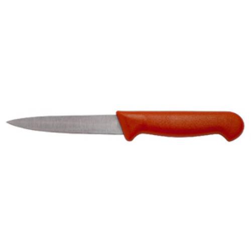 Vegetable Paring Knife - Plain Edge - Red - 10cm (4&quot;)
