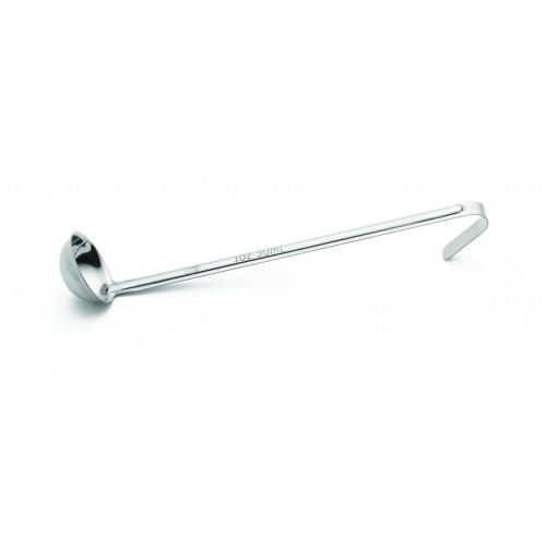 Ladle - One Piece - Hook End - Stainless Steel - 3cl (1oz)