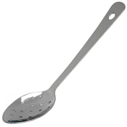 Serving Spoon - Perforated - Stainless Steel - 35.5cm (14&quot;)