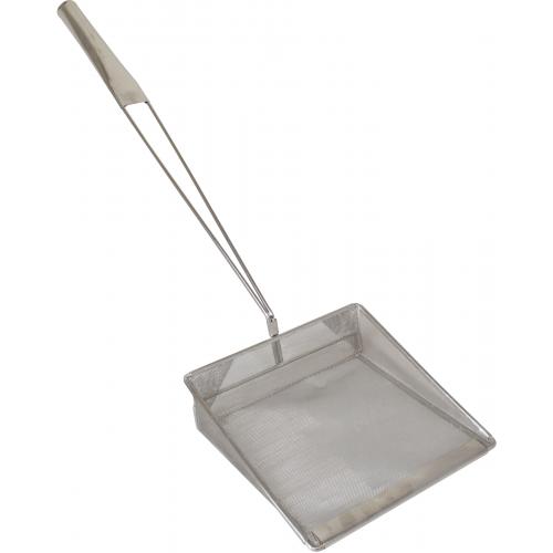 Square Skimmer-Lifter - 30 Mesh - Stainless Steel - 20cm (8&quot;)