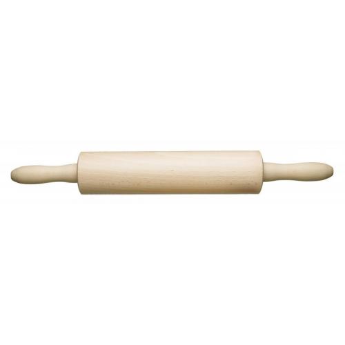 Rolling Pin - Revolving Roller - Beech Wood - Kitchen Craft - 44cm (17.3&quot;)