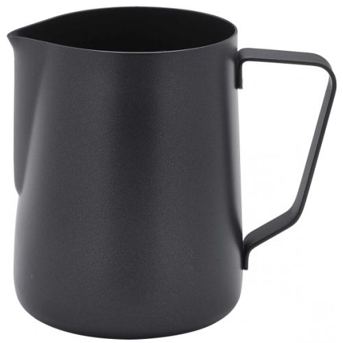 Milk Jug - Non-Stick - Stainless Steel - Black - 34cl (12oz)