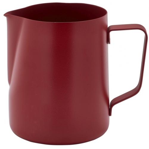 Milk Jug - Non-Stick - Stainless Steel - Red - 34cl (12oz)