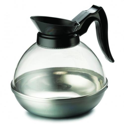 Coffee Pot Decanter - Black Handle - 1.9L (64oz)
