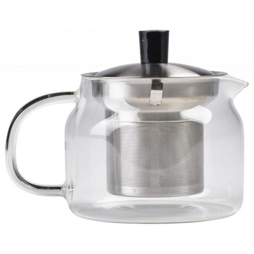 Teapot with Infuser - Glass - 47cl (16.5oz)