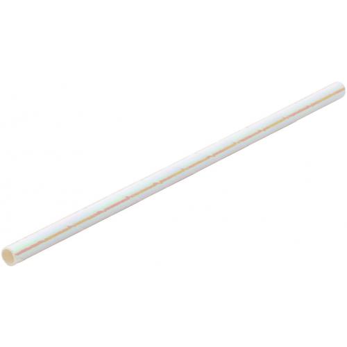 Sip Stir Straw - Paper - Pearlescent - 14cm (5.5&quot;) x 5mm