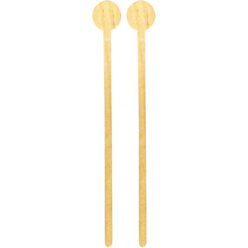 Disc Stirrers - Biodegradable Wood - 20cm (8&quot;)