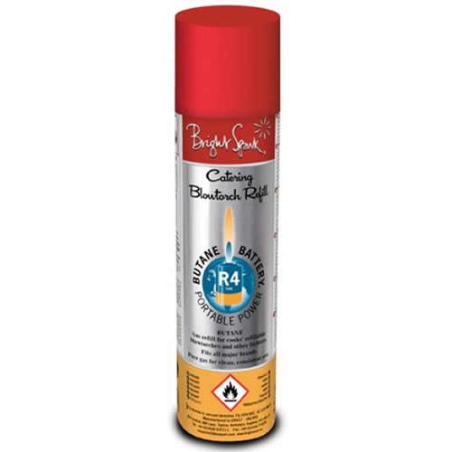 Butane Fuel - 125g Canister with Adaptors - Bright Spark