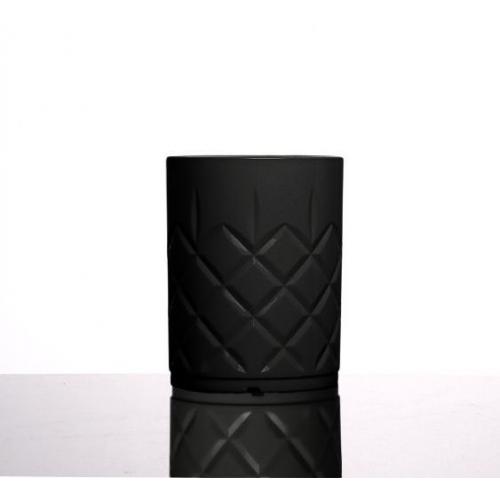 Rocks Tumbler - Stacking - Polycarbonate - Kristal - Black - 34cl (12oz)