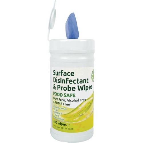Sanitising Wipes - Food Safe - Surface - EcoTech - 200 Wipes