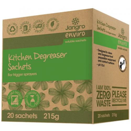 Kitchen Degreaser Sachets for Trigger Sprayer - Jangro Enviro - 20 Sachets