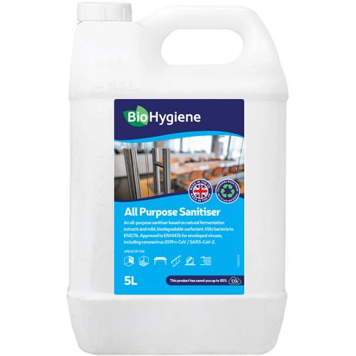 All Purpose Sanitiser - Fragranced - BioHygiene - 5L