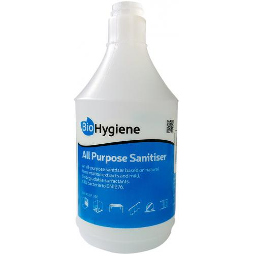 Empty Trigger Bottle - All Purpose Sanitiser - BioHygiene - 750ml