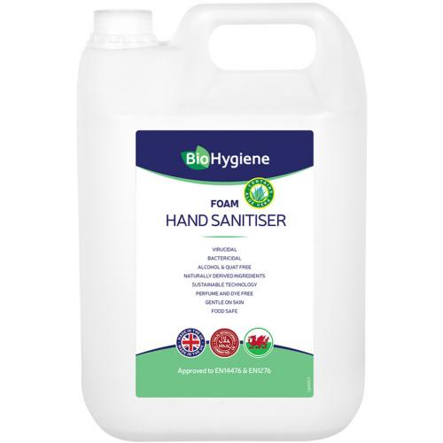Hand Sanitiser - Foaming - Alcohol Free - BioHygiene - 5L