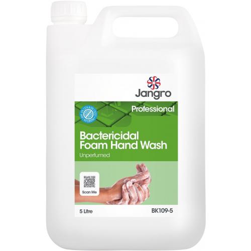 Bactericidal Foam Hand Wash - Jangro - 5L