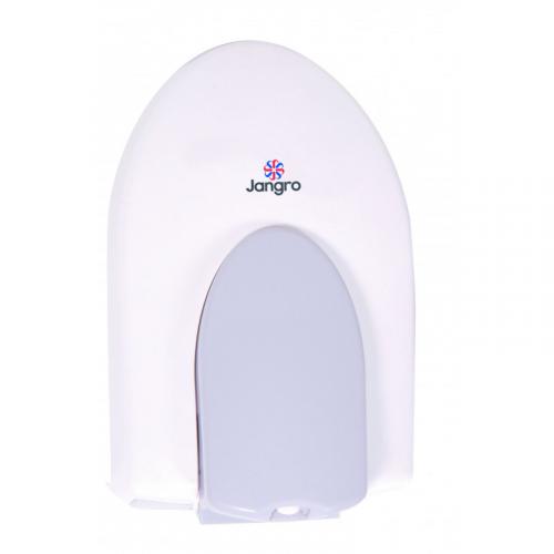 Toilet Seat Cleaner Dispenser - Jangro - White Plastic