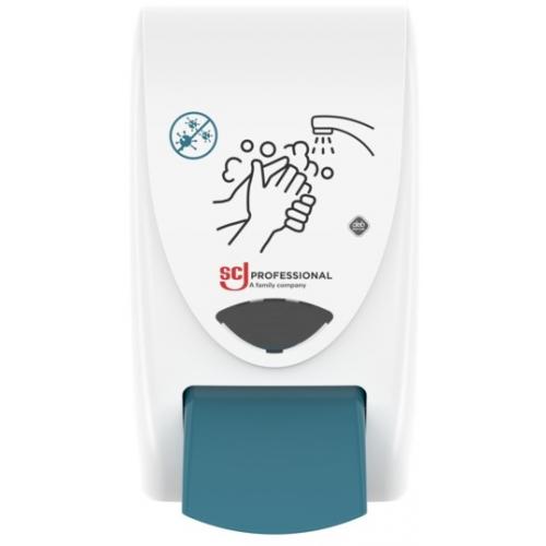 Cleanse Antimicrobial Foam Wash Cartridge Dispenser - DEB - White-Turquoise - 2L