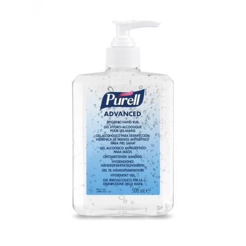 PURELL&#174; - Advanced Hygienic Hand Rub - Pump Bottle - 500ml