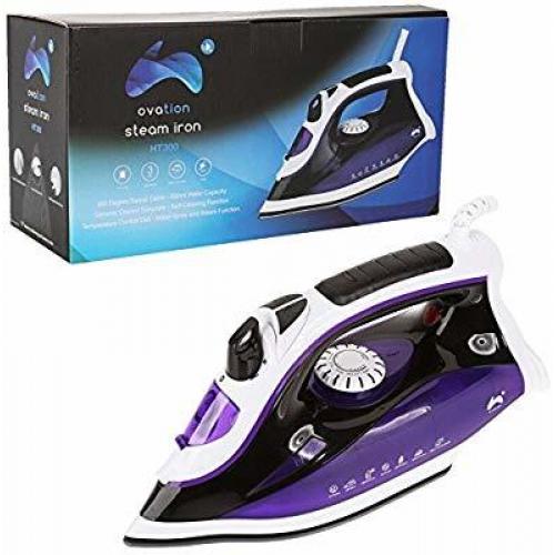 Steam Iron - Ovation - HT300 - Purple & White - 2300w