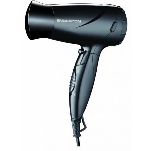 Folding Hairdryer - Emberton - Black