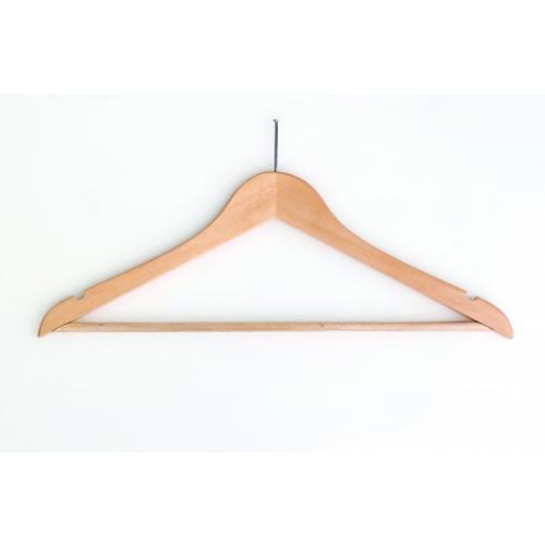 Security Hanger - Wooden - Chrome Hook