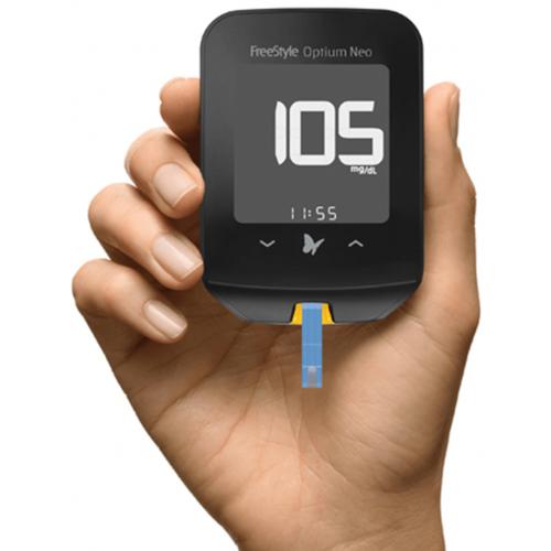 Blood Glucose Meter - Testing Strips - Freestyle - Optium Neo