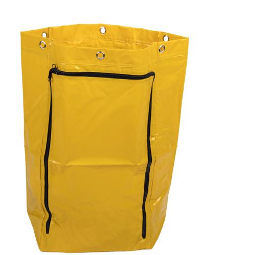 Replacement Vinyl Bag For CF041 Housekeeping Cart - Yellow - 90L
