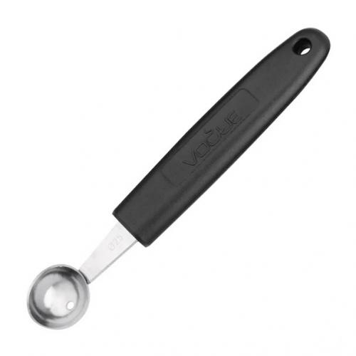 Melon Baller - Black Plastic Handle - 15cm (6&quot;) - 2.5cm (1&quot;) Head