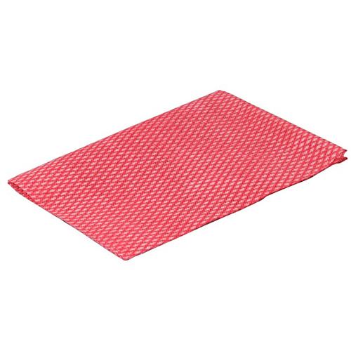 All Purpose Large Wiping Cloth - Jangro - Red - 50 Cloths - 50cm (19.7&quot;)