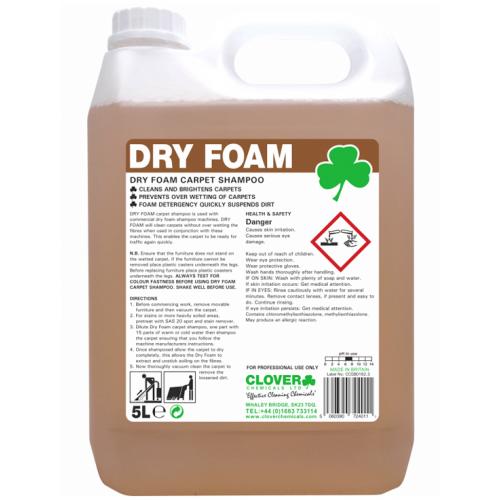 Carpet Shampoo - Clover - Dry Foam - 5L