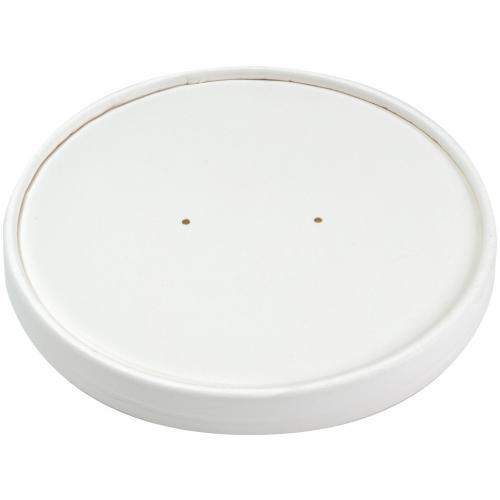 Food Pot Lid - Savori&#8482; - White - 75cl (26oz) - 150mm dia